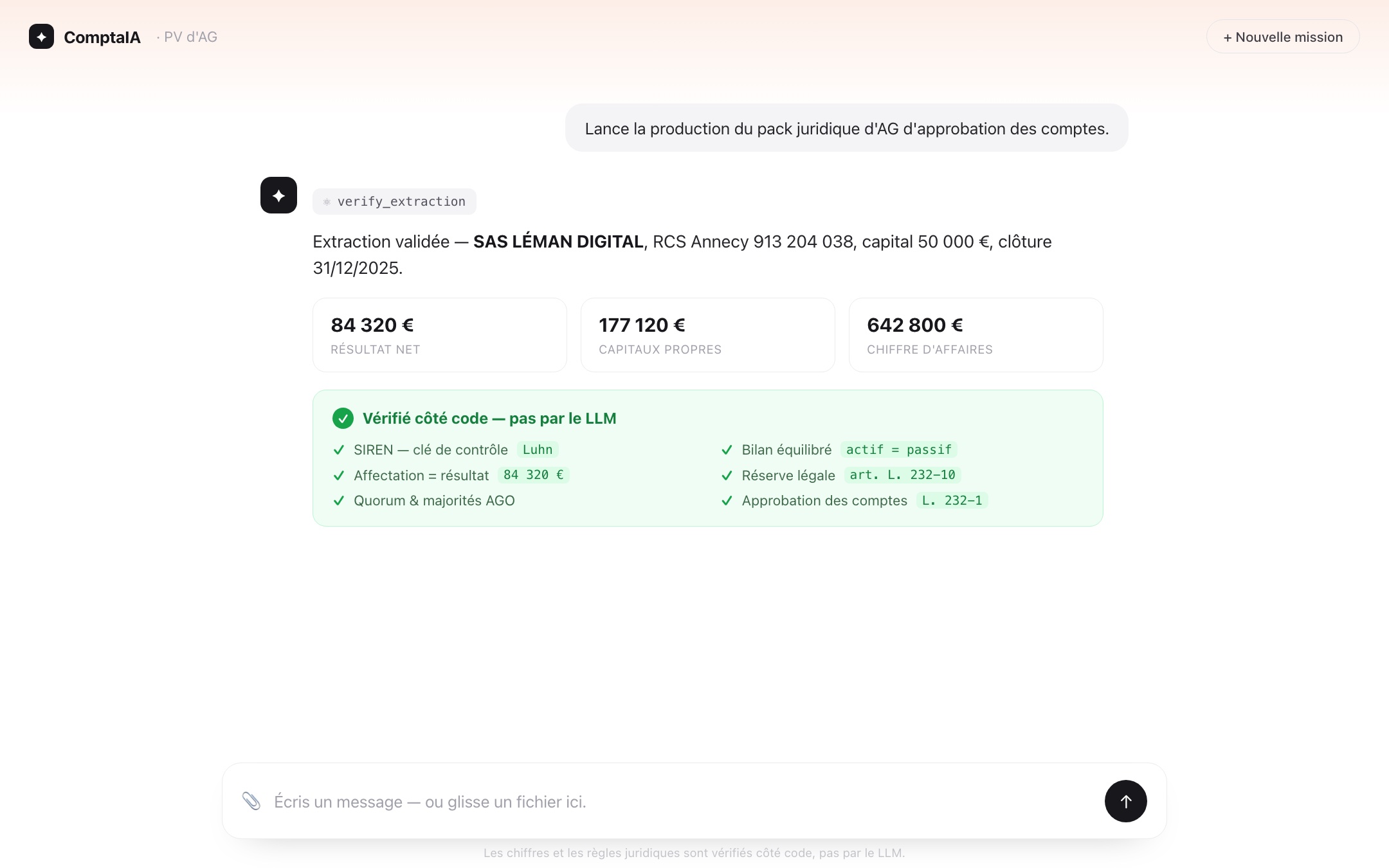 ComptIA — Vérifié côté code